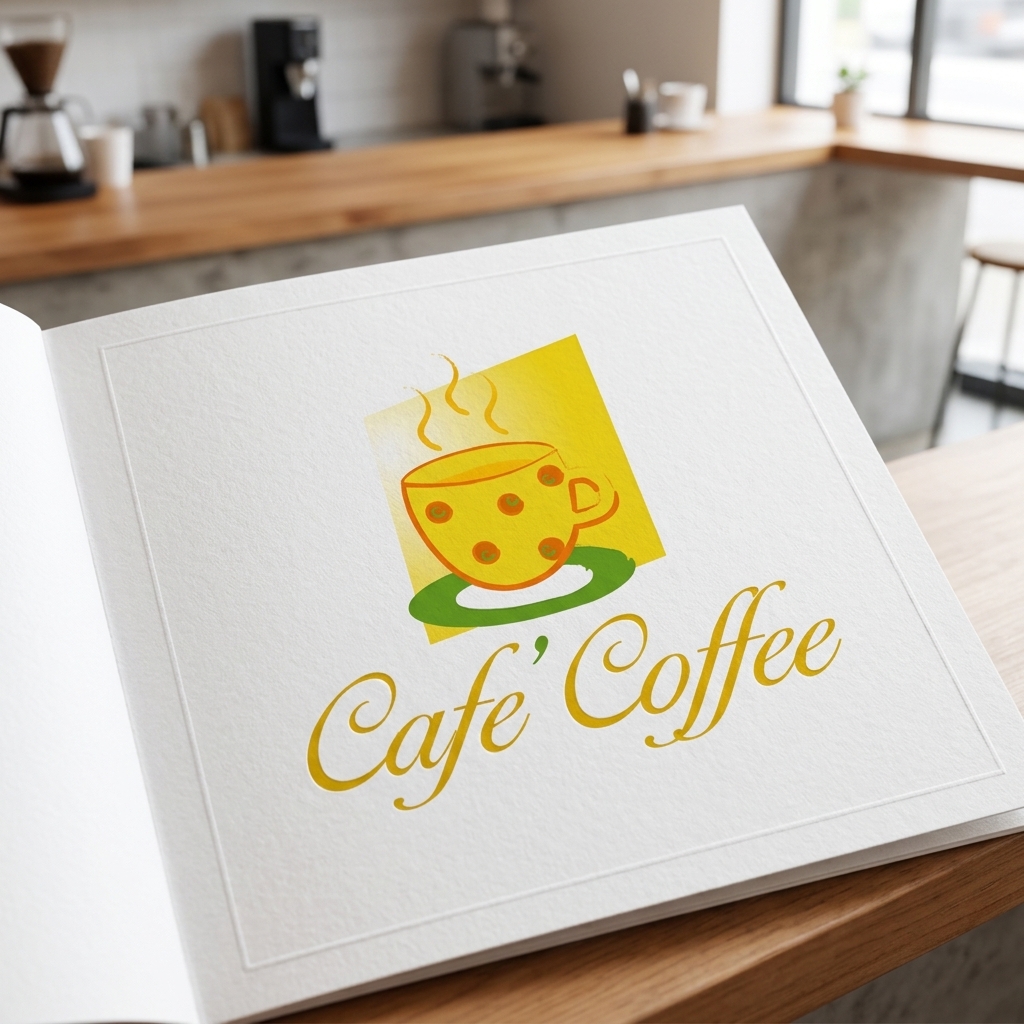Cafe Coffee logo design