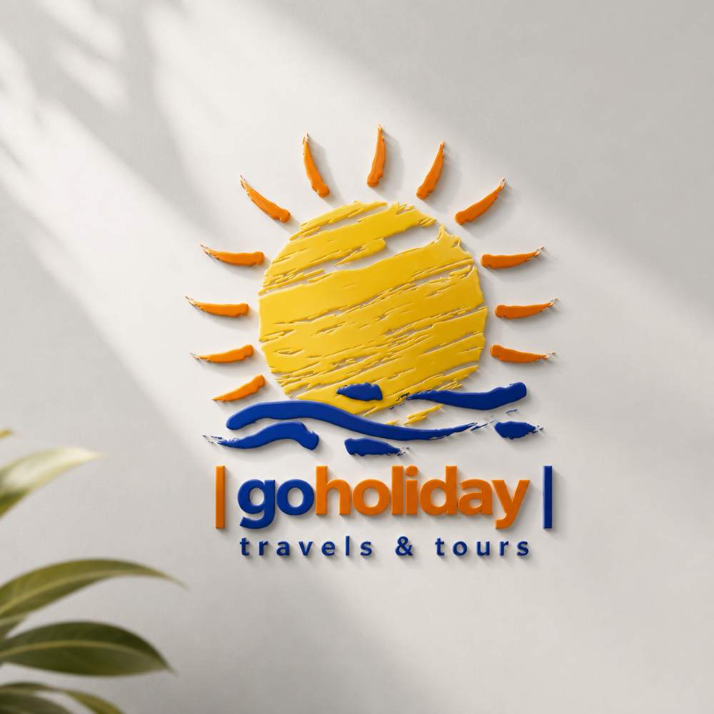 Go Holiday logo design