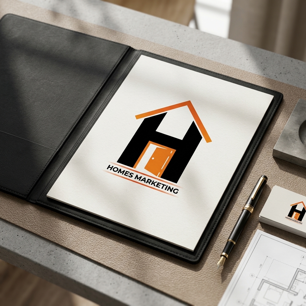Homes Marketing logo design