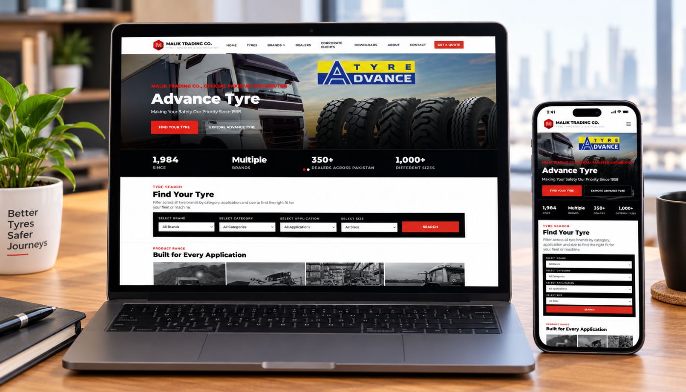 Website Design & Development project screen 1